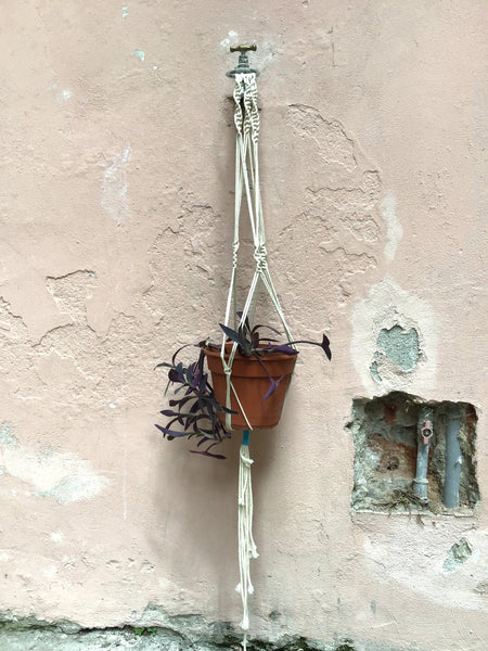 Laboratorio di Macramè: portavaso da appendere