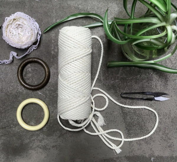 Laboratorio di Macramè: portavaso da appendere