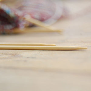 Ferri a doppia punta in bambù