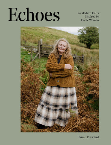 Echoes: 24 Moderna Knits Inspired by Iconico Women, Susan Crawford * PRE-ORDER*